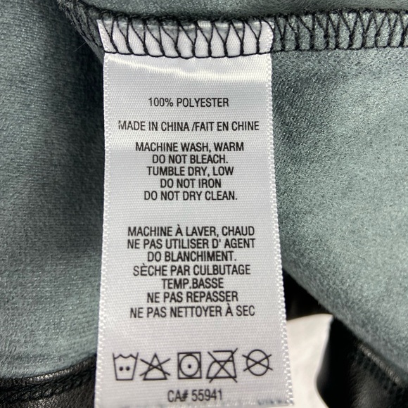 NWOT Rebel Rogue Faux Leather Mini Skirt - Picture 6 of 6